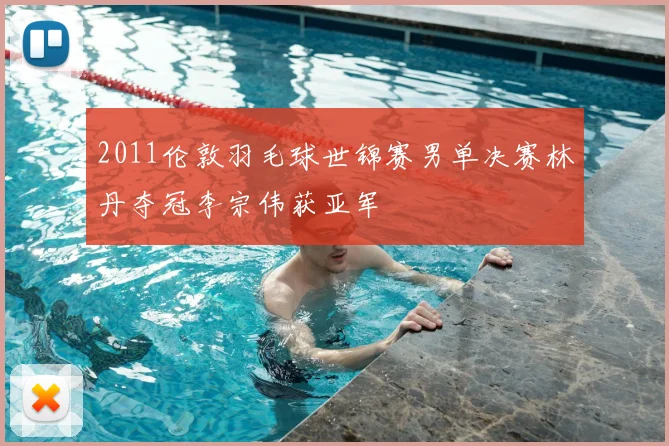 2011伦敦羽毛球世锦赛男单决赛林丹夺冠李宗伟获亚军